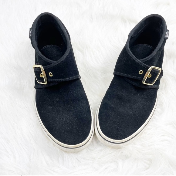 Vans Suede Chukka MS Hightop Buckle Sneakers - Picture 5 of 10